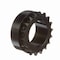 Browning Roller Chain Sprocket, 40 Chain Size, 1/2 to 1-3/4 in Bore Dia., 18 # of Teeth H40P18 - alternate 5